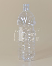 Бутылка ПЭТ-1,0 л (28 мм) прозрачная
