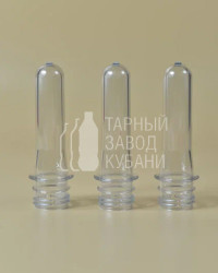 Преформа BPF Light для ПЭТ‑бутылок,19,3 г с горлом 28 мм